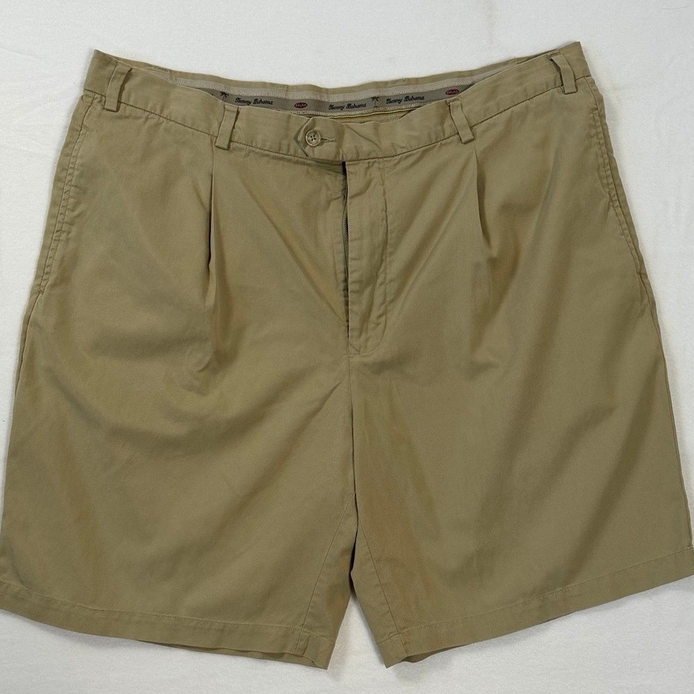 Tommy Bahama Pleated Khaki Shorts Size 38